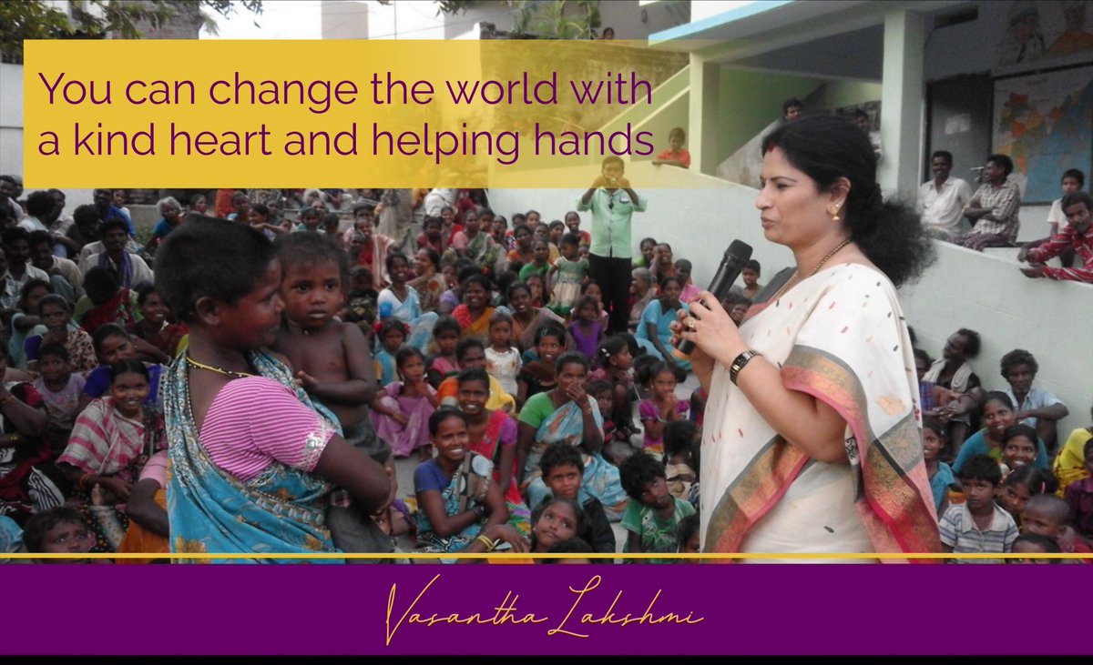 DrTVLakshmi's tweet image. A compassionate heart, healing hands and a smile on your face can help the needy to find a ray of hope for survival. You have the power in you to alter many lives. Come forward and be a giver. 
#ServeThePoor #BeALifeChanger