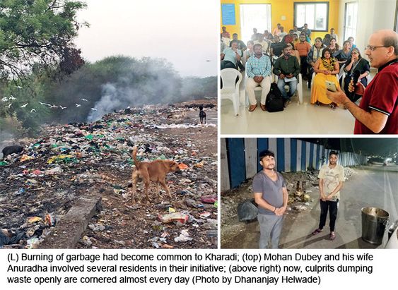 WHNPune's tweet photo. Kharadi-A Journey From Dump To Dream:-Vigilant area residents join hands in droves to tackle garbage pollution alongside clean initiatives, drag PMC out of its stupor to change the face of their neighbourhood.
#WHNPune #WHN #Pune
https://t.co/AvEgYhdTT6 https://t.co/CcDuy3AZtM