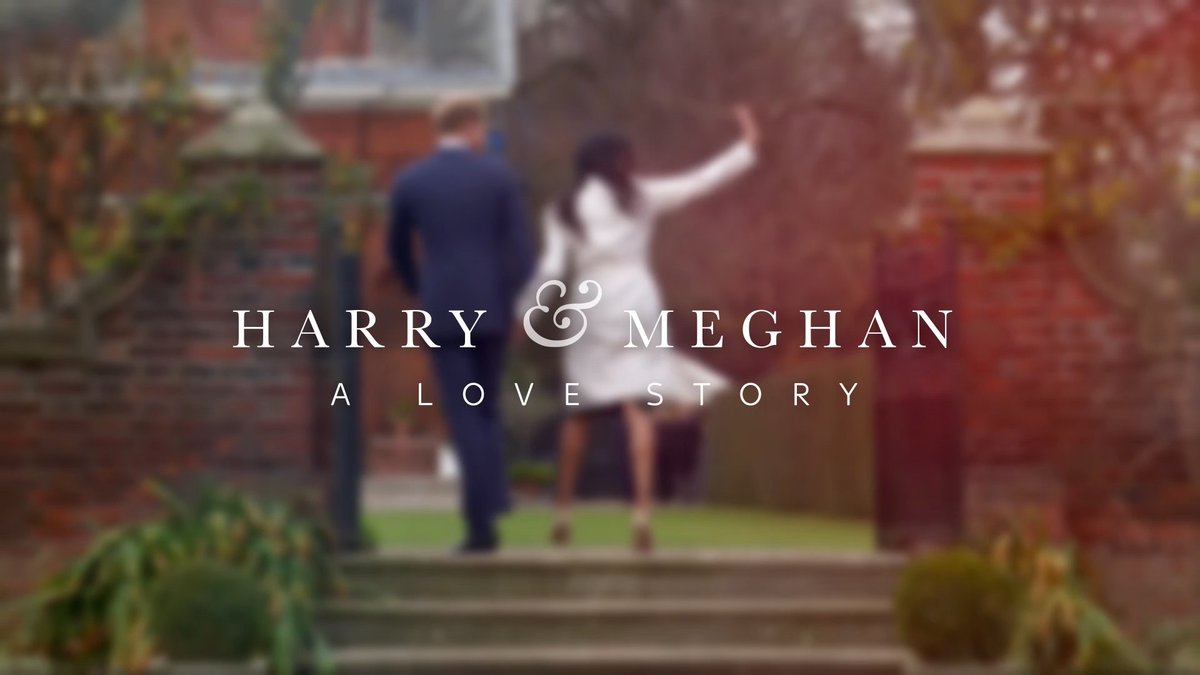 nathangdesign's tweet image. Few snaps of my work for the Harry &amp;amp; Meghan documentary. A modern and unconventional royal couple. #broadcastdesign #motiondesign #RoyalWedding2018
