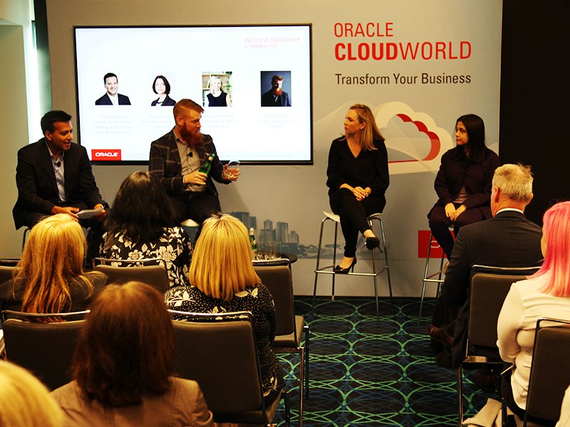 Inspired by perspectives &amp; stories from Francoise Russo, Jacqueline Purcell &amp; <a href="/drjasonfox/">foxwizard</a> at Oracle #CloudWorld panel on how Leaders can take inclusivity beyond an agreement to a real movement <a href="/ExploreOracle/">Explore Oracle</a> <a href="/OracleANZ/">OracleANZ</a>