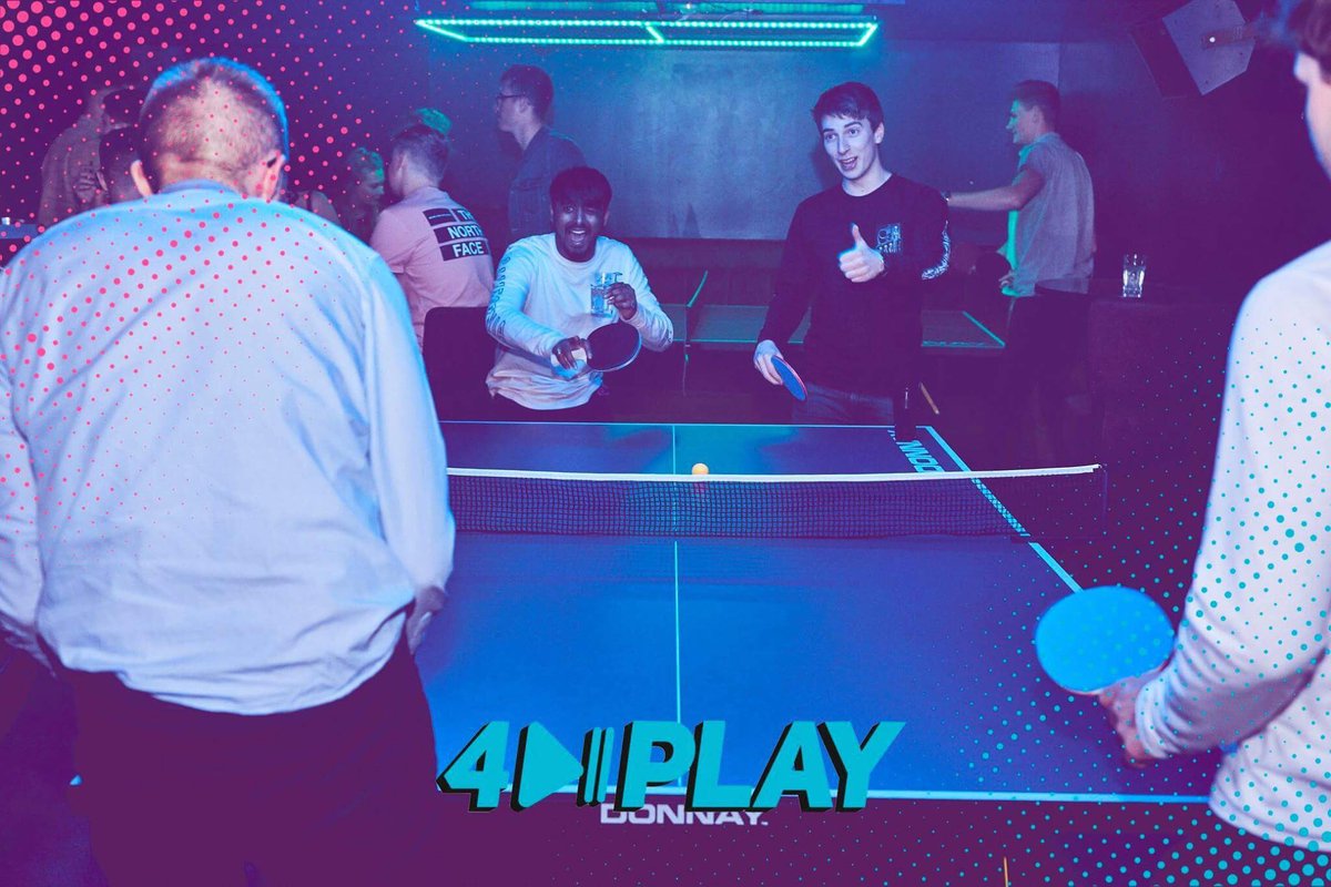 Drink Doubles 🥤 
Play Doubles 🏓