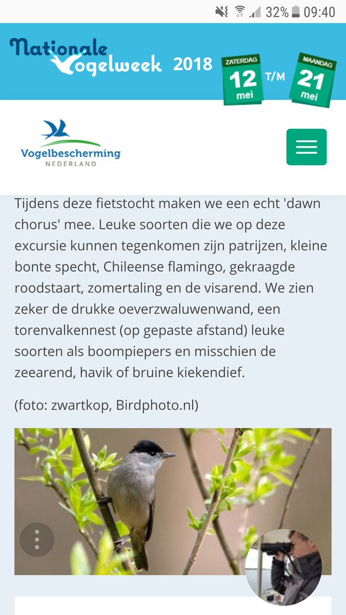 ErikMensonides's tweet photo. Wie gaat er volgende week vrijdag mee? Gave vogelfietsexcursie Deventer @vogelnieuws @Sovon
https://t.co/n3lb2trMmA https://t.co/OwRWL3JMwV