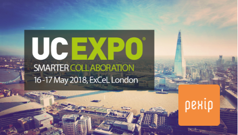 TomHopk1ns's tweet photo. Looking forward to the @UCEXPO next week at @ExCeLLondon Make sure you come by stand F109 where the @PexipInc team will be demonstrating our market leading video conferencing solutions and true interoperability with @MicrosoftTeams See you there! #TeamPexip https://t.co/JpwvnoyllK