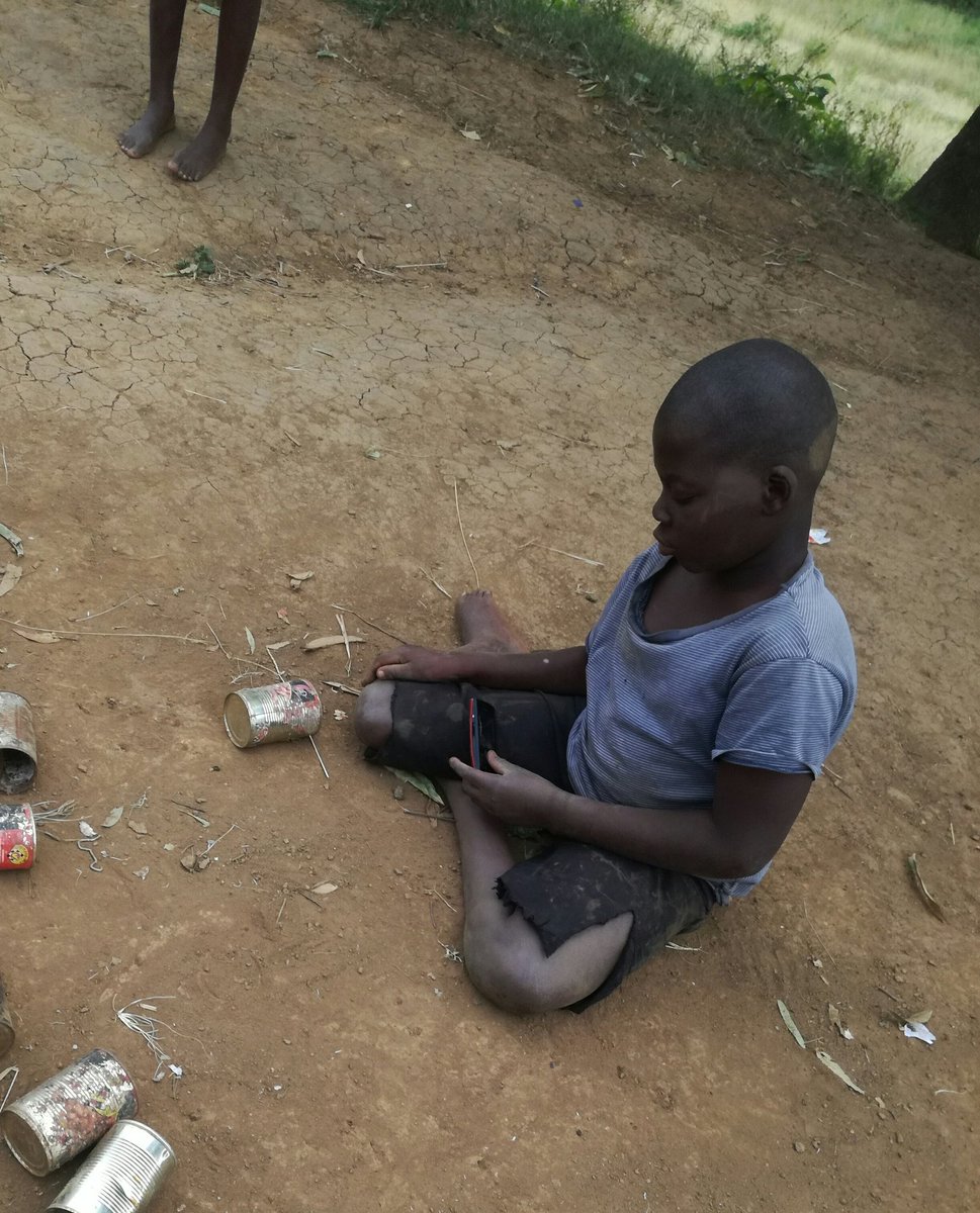 Ayanda_Bianca6's tweet photo. This is Nkosingphile my neighbour
He's 12 years of age 
He was born disabled he can't walk.
All I'm asking for him is a automatic wheelchair.. and some donation of warm winter clothes..his mother passed away..
Rt @tumisole #Countryduty https://t.co/uelJ1POtKu