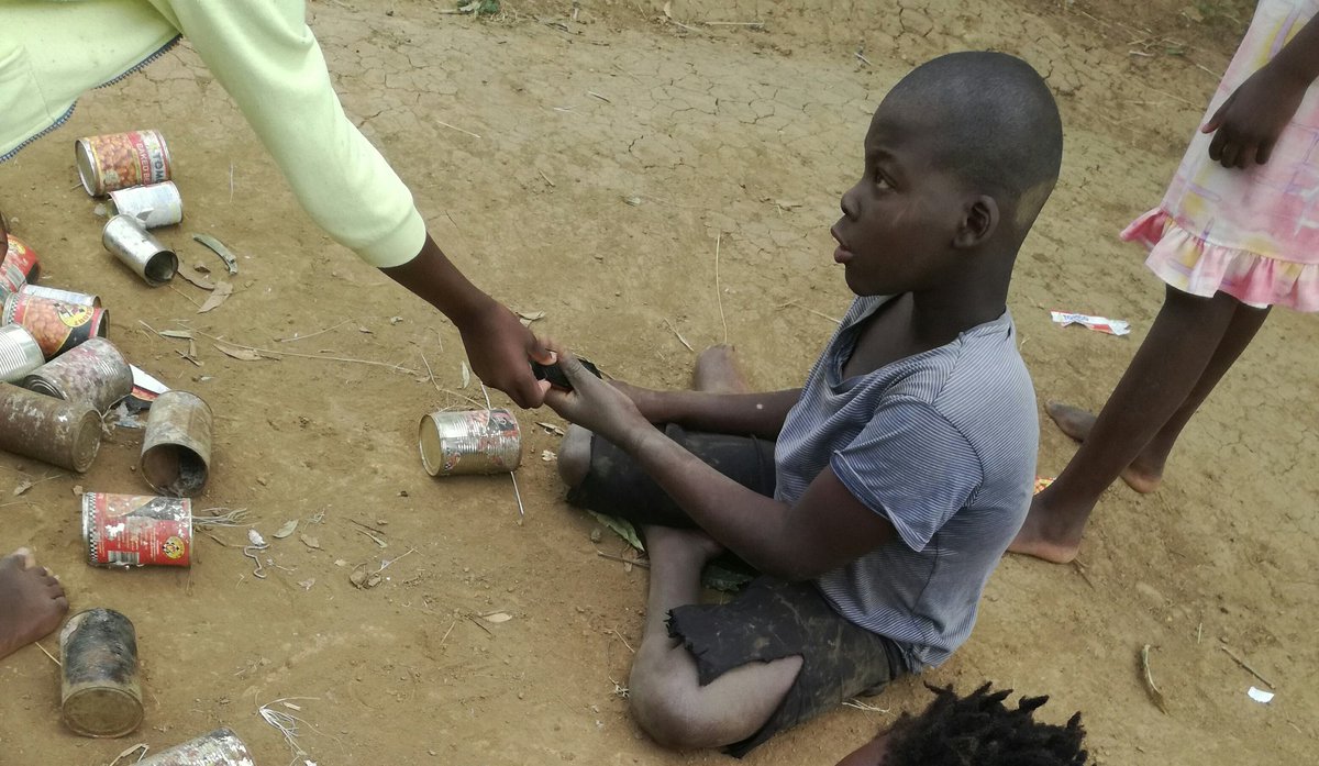 Ayanda_Bianca6's tweet photo. This is Nkosingphile my neighbour
He's 12 years of age 
He was born disabled he can't walk.
All I'm asking for him is a automatic wheelchair.. and some donation of warm winter clothes..his mother passed away..
Rt @tumisole #Countryduty https://t.co/uelJ1POtKu