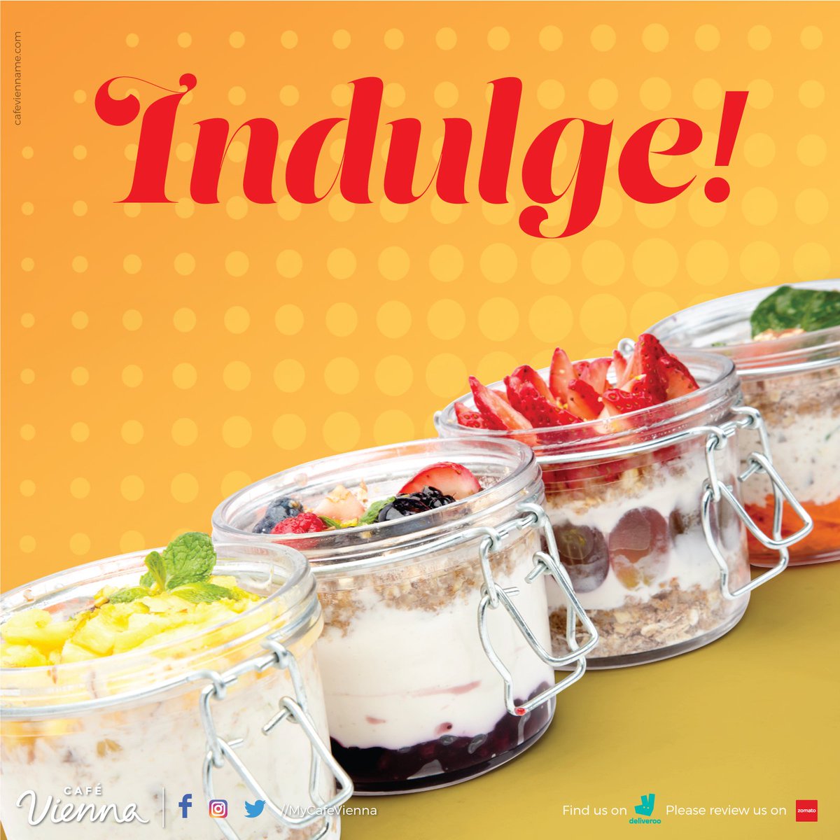 MyCafeVienna's tweet photo. Our delightful jar treats are a must have! Have you tried them yet? #Cafevienna #jartreats #businessbay #mydubai #delicious https://t.co/RfeghD03fd