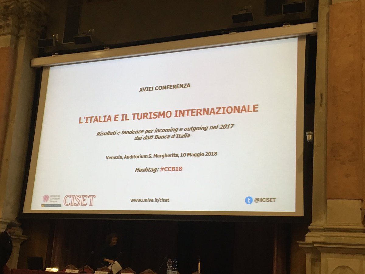 andreacasadeiVE's tweet photo. Alfin giunsi... #ccb18 è on air... pronti a raccogliere spunti utili per tutto il prossimo anno :) #venice #turismo #tourism #ciset https://t.co/3v2AeLeV58