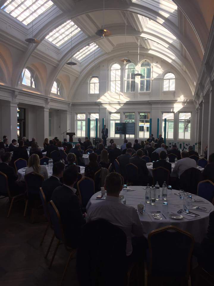 We have kicked off our Economic Vision 2020 event in a beautiful, sunny drawing office! Great to See a full room to listen to our Chief Economists #UlsterBankBoost