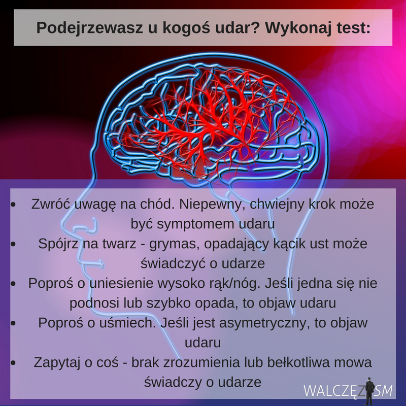WalczeZSM's tweet photo. Dziś Europejski Dzień #ProfilaktykiUdarowej. Przeciwdziałaj mu, prowadząc #zdrowystylżycia. I reaguj, jeśli rozpoznajesz u kogoś #udar! https://t.co/vSaxKAF8WJ