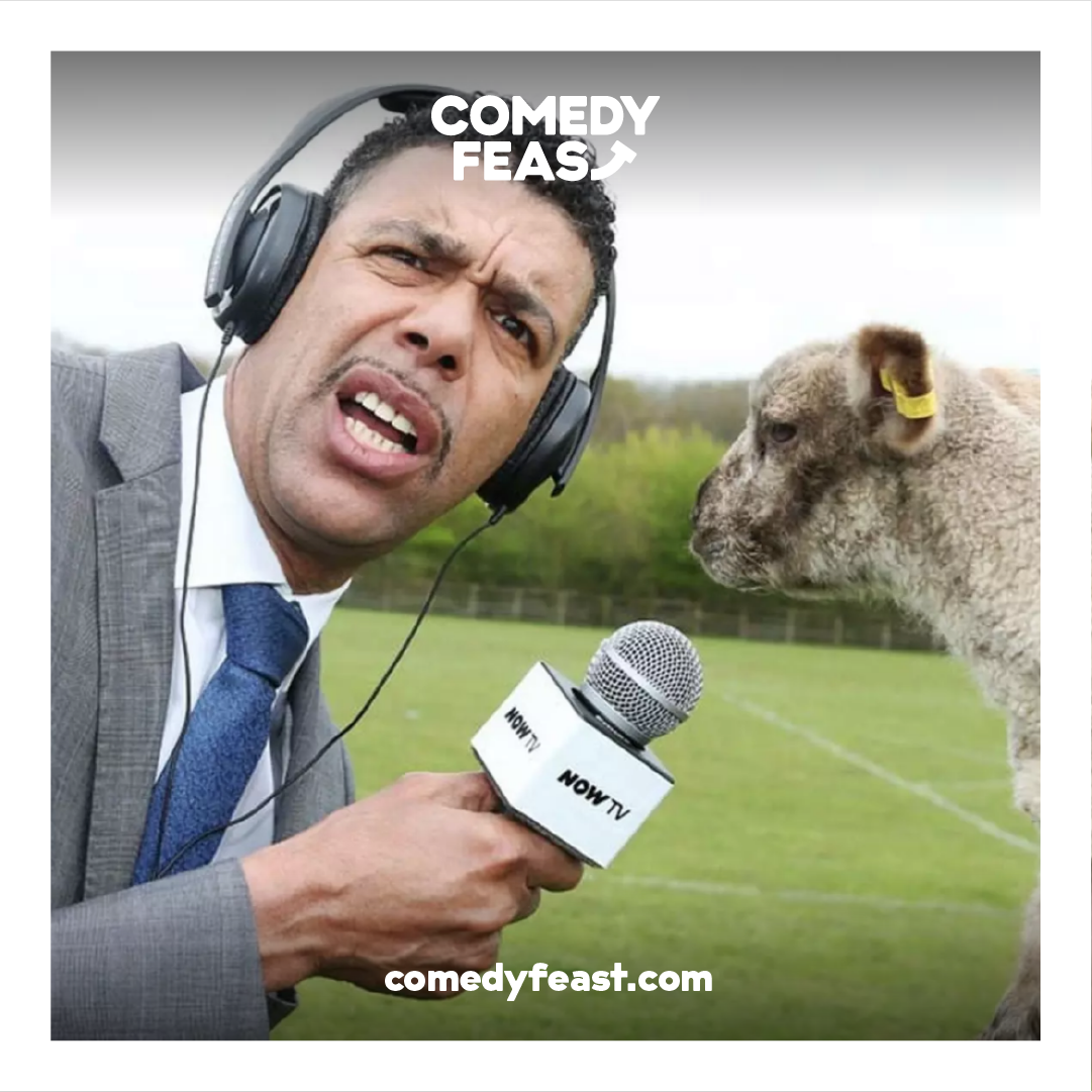 The unbelievable Saturday Soccer Show, featuring <a href="/chris_kammy/">Chris Kamara</a> comes to Comedy Feast on Saturday 9th June. 
⚽️ Tickets on sale here at 10am: comedyfeast.com/tickets