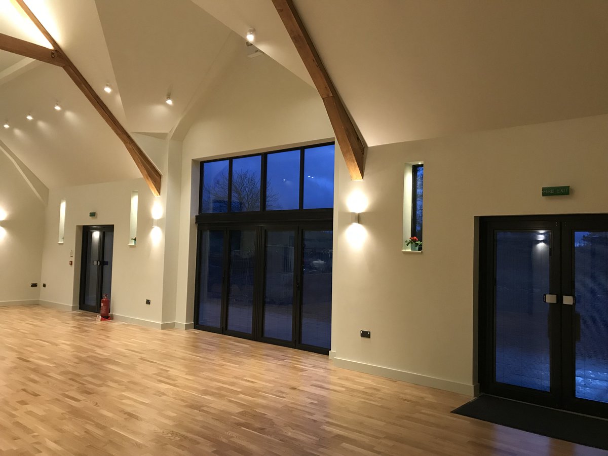 LightmasterLtd's tweet image. Read our latest case study on Cherington Village Hall. This large space needed a flexible lighting design to keep up the various activities taking place at the hall. #CommercialLightingDesign 
lightmaster-direct.co.uk/blog/case-stud…