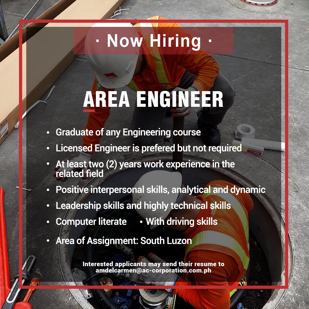 accorporation's tweet photo. AC Corporation is NOW HIRING! APPLY NOW! ⛽️

#ACatyourService #ChooseAC #JobHiring https://t.co/BGnpOXQY7e