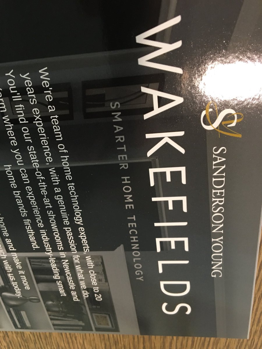 Wakefields_tech's tweet image. Buying a beautiful house? Looking to add fantastic #smarthome technology? Speak to the wonderful people @SandersonYoung today and ask for more details