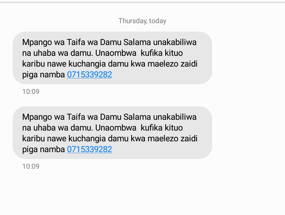 norberthbest's tweet photo. Changia damu! Okoa maisha. https://t.co/loeacq8PyR