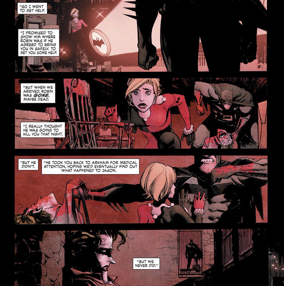 comicsdune's tweet photo. Went to get help!
#BatmanWhiteKnight #WhiteKnight #Batman #Vigilante #BatofGotham #TheBatman #TheDarkKnight #BobKane #BillFinger #CapedCrusader #TheJoker #Joker #EricBorder #JackNapier #HarleyQuinn #Comic #ComicBooks #DCComics #DCUniverse #SeanGordonMurphy #SeanMurphy #ComicsDune https://t.co/2PoyCN9J2u