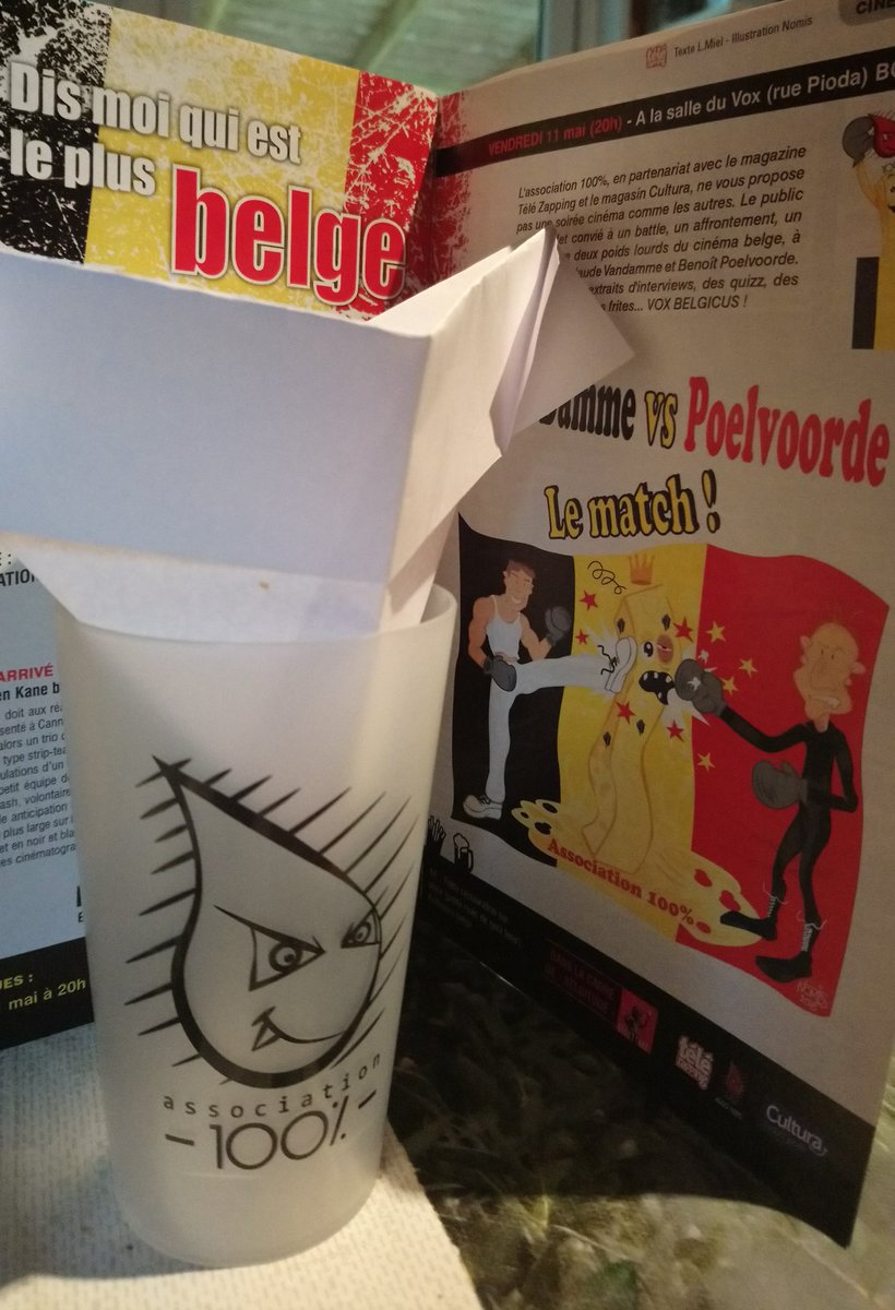 Telezapping01's tweet image. Ven 11/05 à 20h. Bloodsport et C'est arrivé près de chez vous, projections à la salle du Vox à Bourg. Org @Asso100Bourg. Part. @Telezapping01. Rdv Belgitude 🇧🇪 @RadioB_Bourg