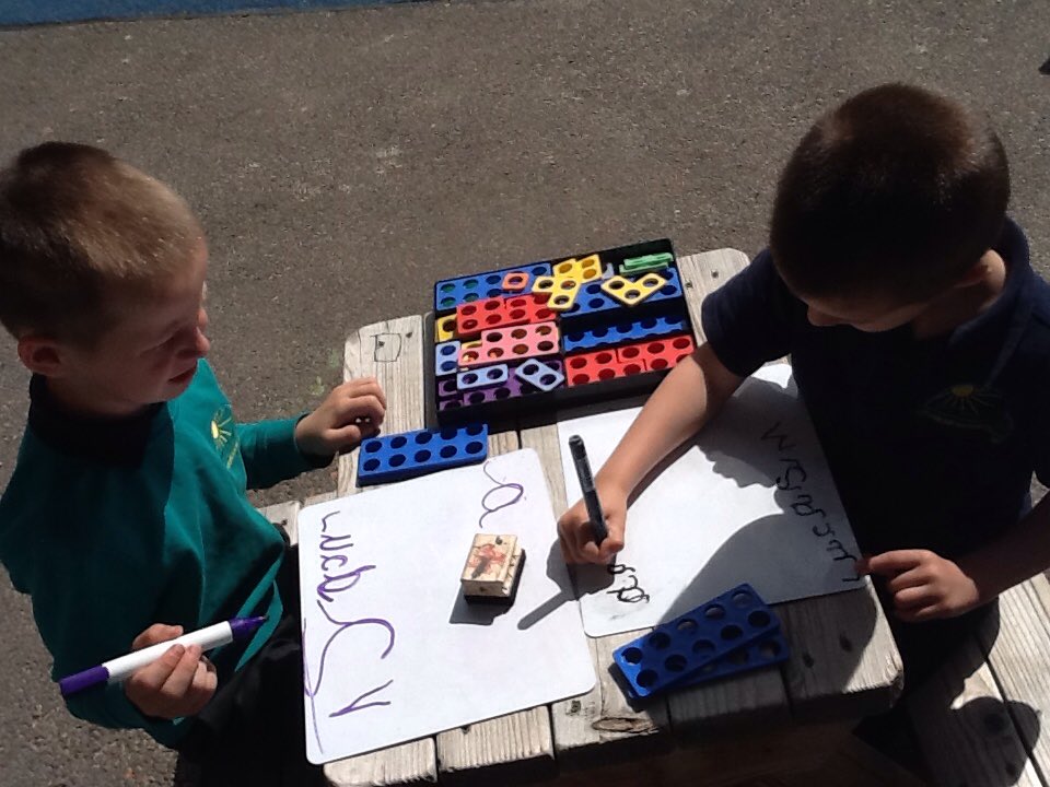 uptonclassrb17's tweet photo. Double trouble! Both Lucas's finding doubles using numicon in the sunshine 😆😎 https://t.co/gG1tvdLoz1