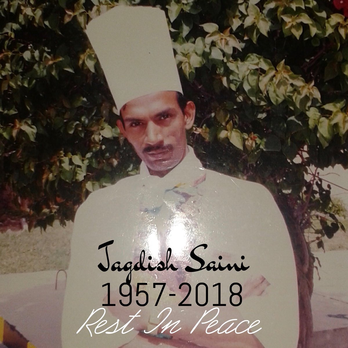 SpiceVilTooting's tweet photo. Apologies for those who visited our restaurant yesterday, we closed our doors early as our Head Chef and dearest colleague Jagdish Saina sadly lost his battle to cancer yesterday afternoon. We hope you can join us in wishing our amazing chef a peaceful nights sleep. #Tooting https://t.co/qAATp8EsP5