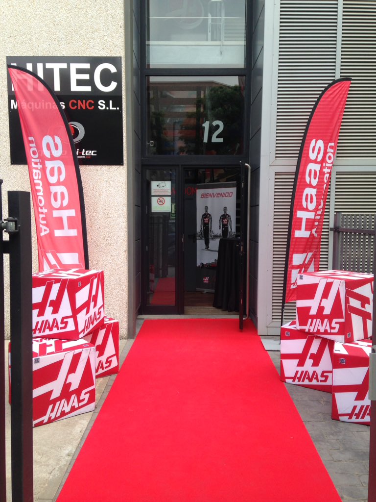 HaasSpain's tweet image. 🤗🤗🤗 Bienvenidos al #HaasDemoDay en el showroom de @Haas_Automation en Barcelona!!!
Nos espera un gran día que compartiremos con nuestros clientes, escuelas, universidades y colaboradores