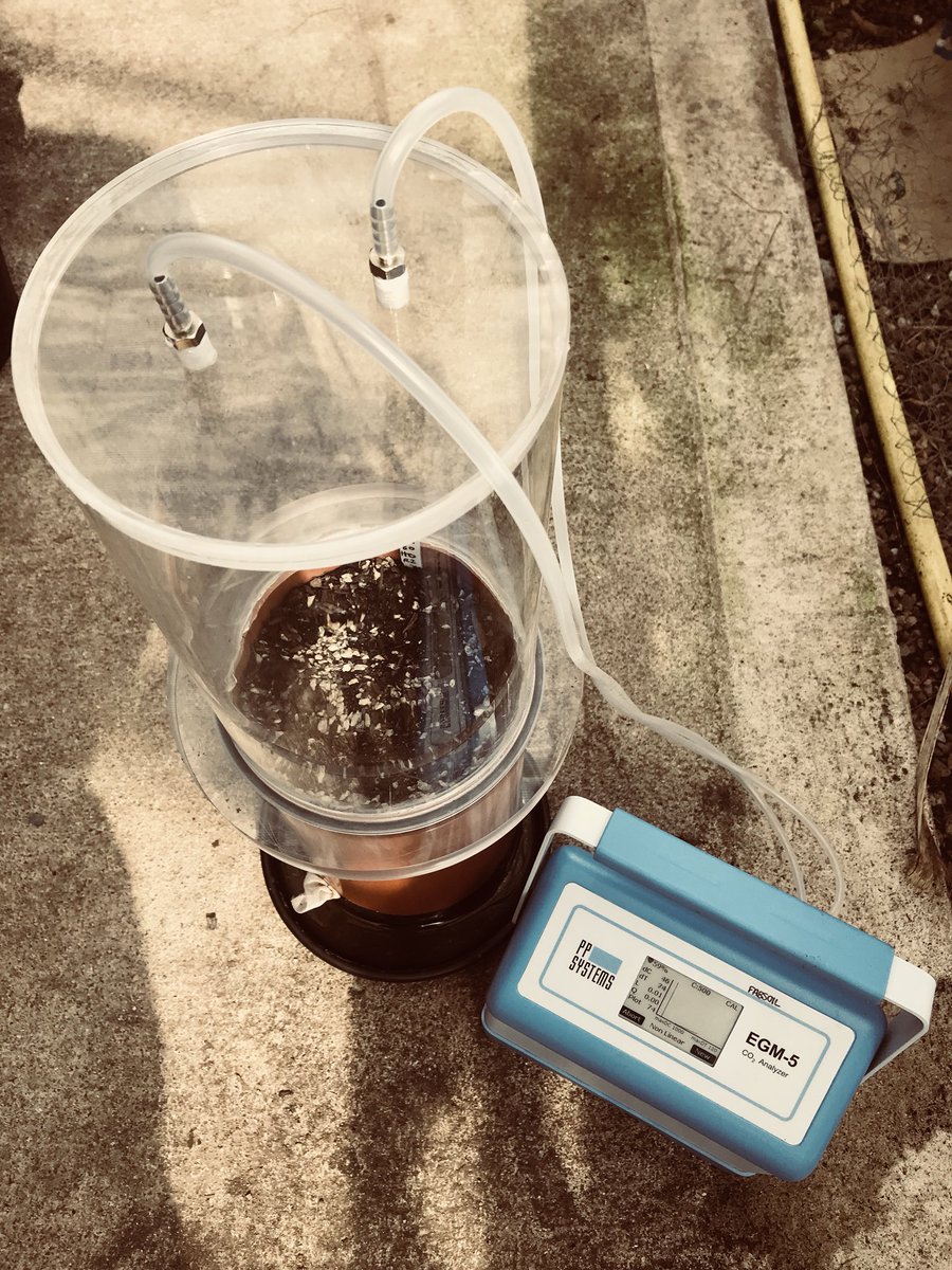 FABSOIL's tweet photo. Measuring #soilrespiration 👩🏼‍🔬🔬

Can #fabricatedsoils provide important #soilfunctions?

#soil #carbon #sequestration #CO2 #microbiome #agritech https://t.co/Dq1dsej9Pc