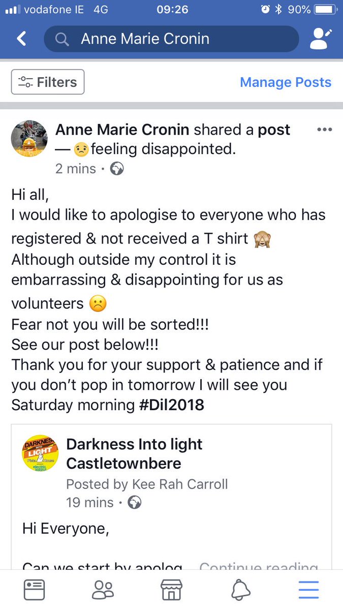 DILCTB's tweet photo. I would like to apologise to everyone who has registered &amp; not received a T shirt 🙈
Although outside my control it is embarrassing &amp; disappointing for us as volunteers ☹️
Fear not you will be sorted!!! 
See instructions below 
Thank you for your support &amp; patience!!  #Dil2018 https://t.co/9Di7WhLt5H