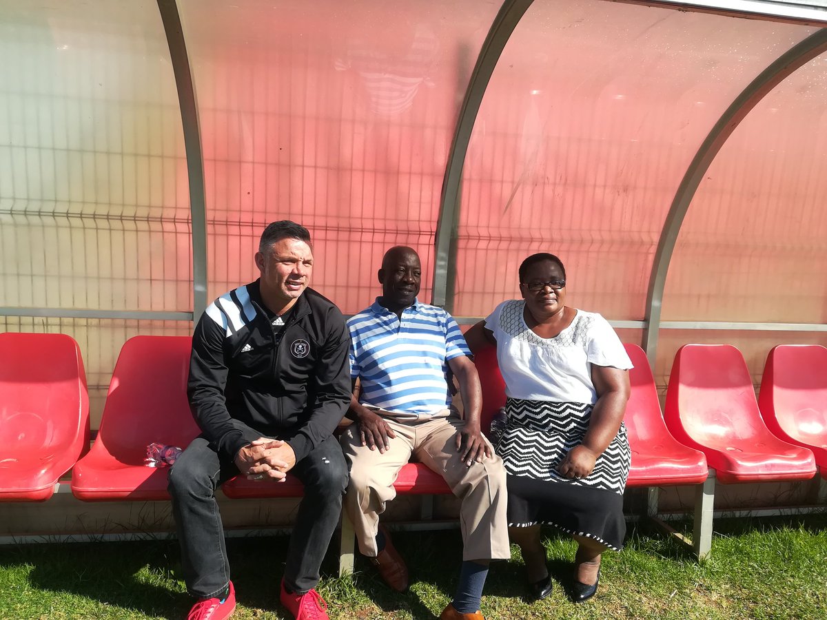 VodacomSoccer's tweet photo. Ready? Here's a view of James Bonginkosi Ndimande at the Buccaneers official training grounds. Be on the lookout as he meets the team and joins in the training session. #BucsGetReady https://t.co/hf2VYxnQx4
