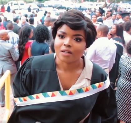 JustMasondo's tweet photo. She worked part-time as a domestic worker while studying medicine full-time at the University of Kwazulu-Natal.

Last month, Pamela Phumzile Sithole graduated with a Bachelor of Medicine and a Bachelor of Surgery.👏🏾👏🏾👏🏾 https://t.co/HT92yJNCt4