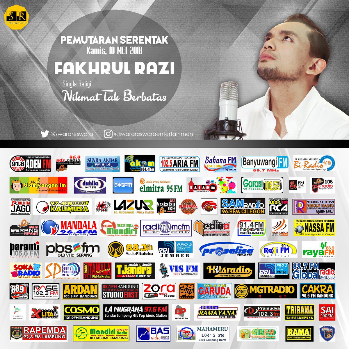 Memutar Serentak - Nikmat Tak Berbatas - <a href="/FakhrulRaz1/">FakhrulRazi</a> | <a href="/swarareswara/">Swara Reswara Entertainment</a> 

MD <a href="/DoniViol/">Doni Muhammad Irsyad</a> 
<a href="/mdjabarsquad/">MDJabarSquad</a>