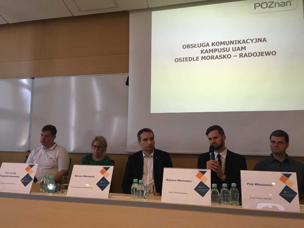 UAM_Poznan's tweet photo. Dziś na @WNPiD #UAM rozmawiamy o przyszłości #Morasko! https://t.co/TOpHXPNISD