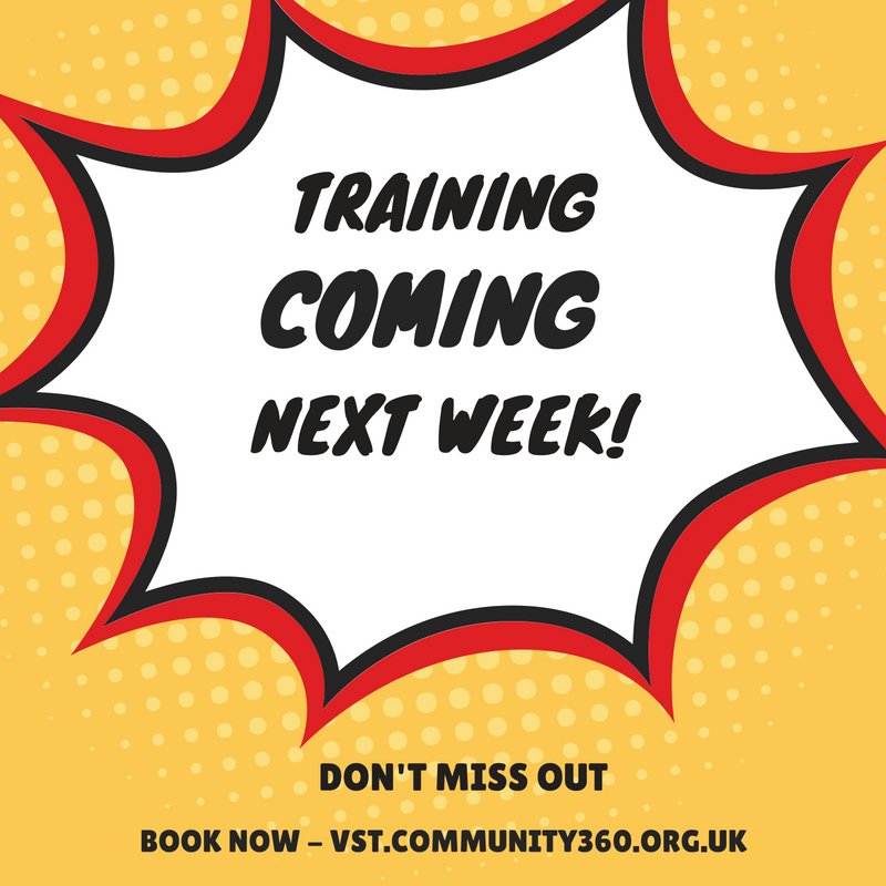 VS_T's tweet photo. Don't miss our fab open #training courses next week for #EssexCharities &amp; #VoluntaryGroups  #TrainTheTrainer &amp; #FundraisingTipsAndTricks. Also putting on an #inhouse #CPR session for local charity. Go to our website to book or get in touch https://t.co/CNyV2GESVK https://t.co/unI1gzFbd9