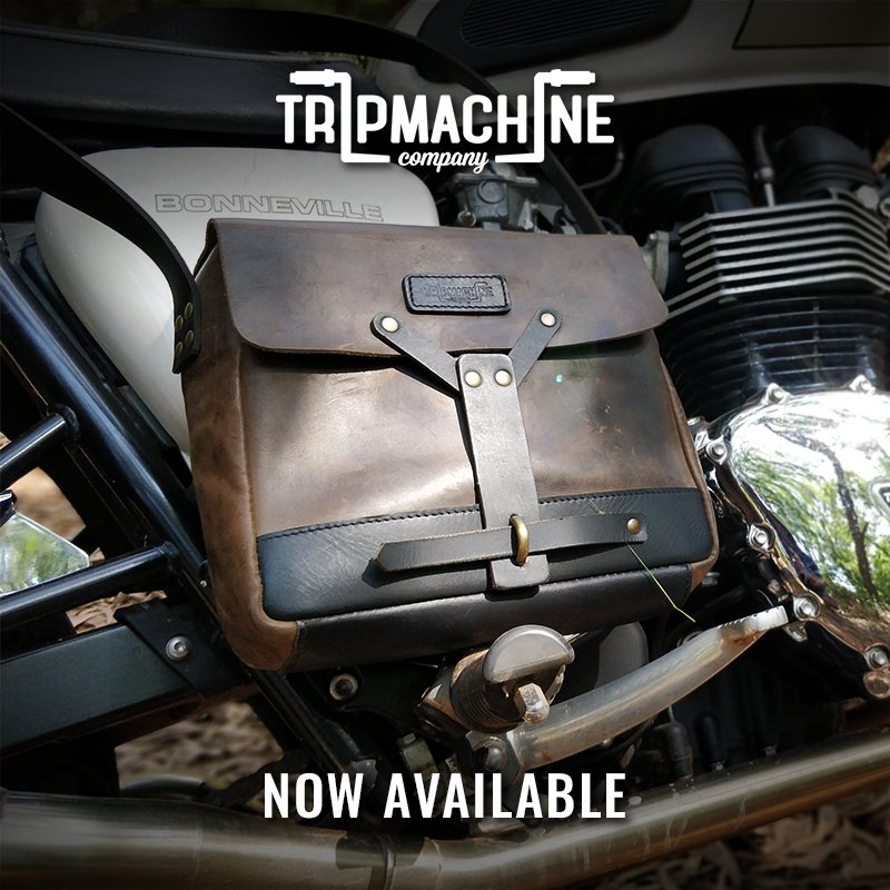 We are super excited to have <a href="/tripmachineco/">Trip Machine Company</a>mpany at High Note Performance. Check out their collection of hand-crafted leather tank bags and rider accessories in store and online. Shop Now @ bit.ly/2I49iKi 
@tripmachineco
#tripmachine #tripmachinecompany #bikeride