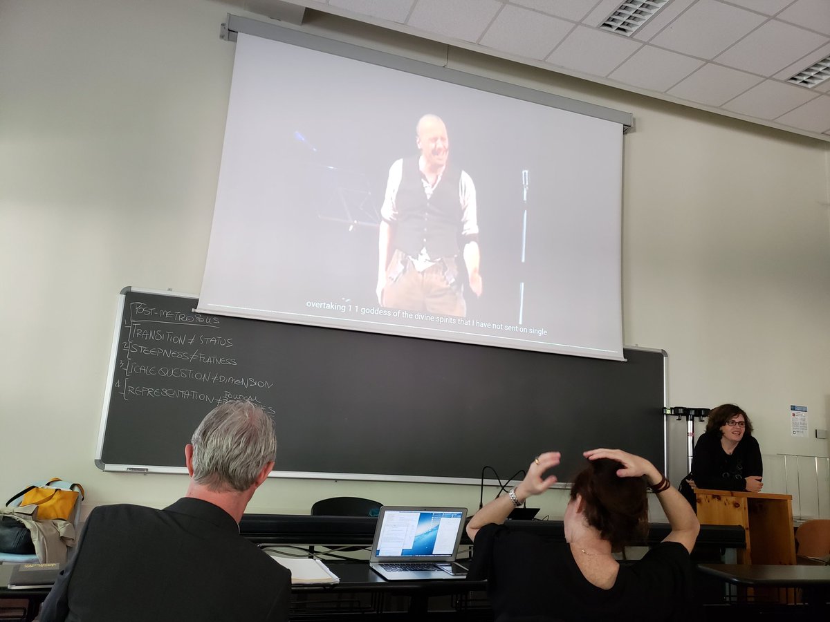 pagliasofia's tweet image. Marco Paolini&apos;s show on the suburbs of the Veneto region: città diffusa #springinstitute #polimi