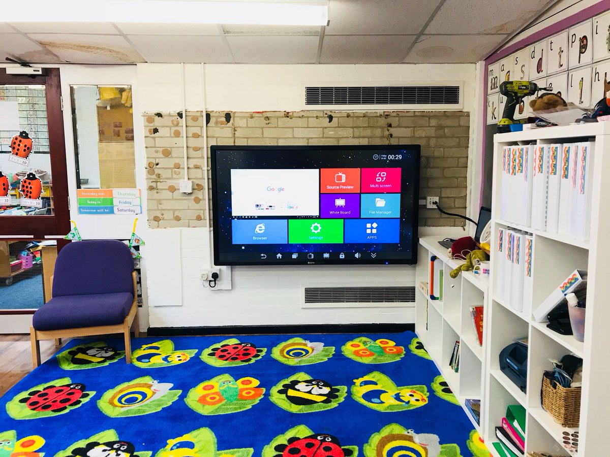 ADN_PLC's tweet image. We installed some of our new 4K #AlphaInteractive screens in a #school this week. adnplc.com/contact-us/ #Education What do you think?