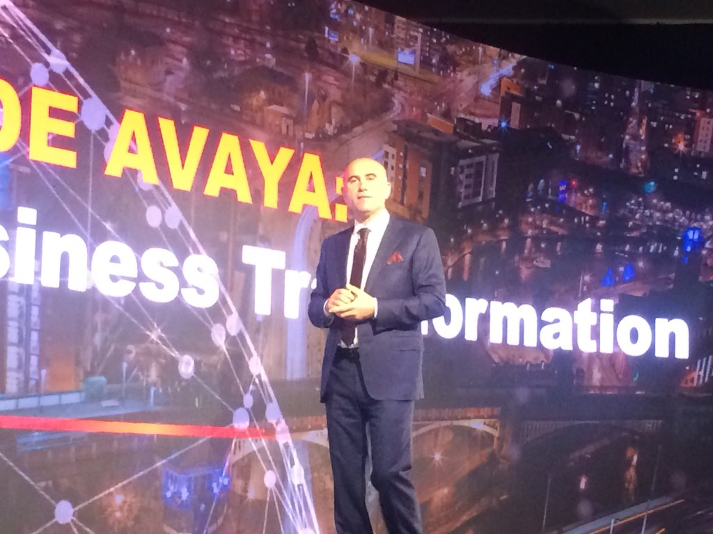 nkeightley's tweet photo. @avaya @NidalAbouLtaif highlights how Avaya and our customers are winning awards for innovating with new technologies like #blockchain #AI and #analytics #ExperienceAvaya https://t.co/Px4VITqEi9