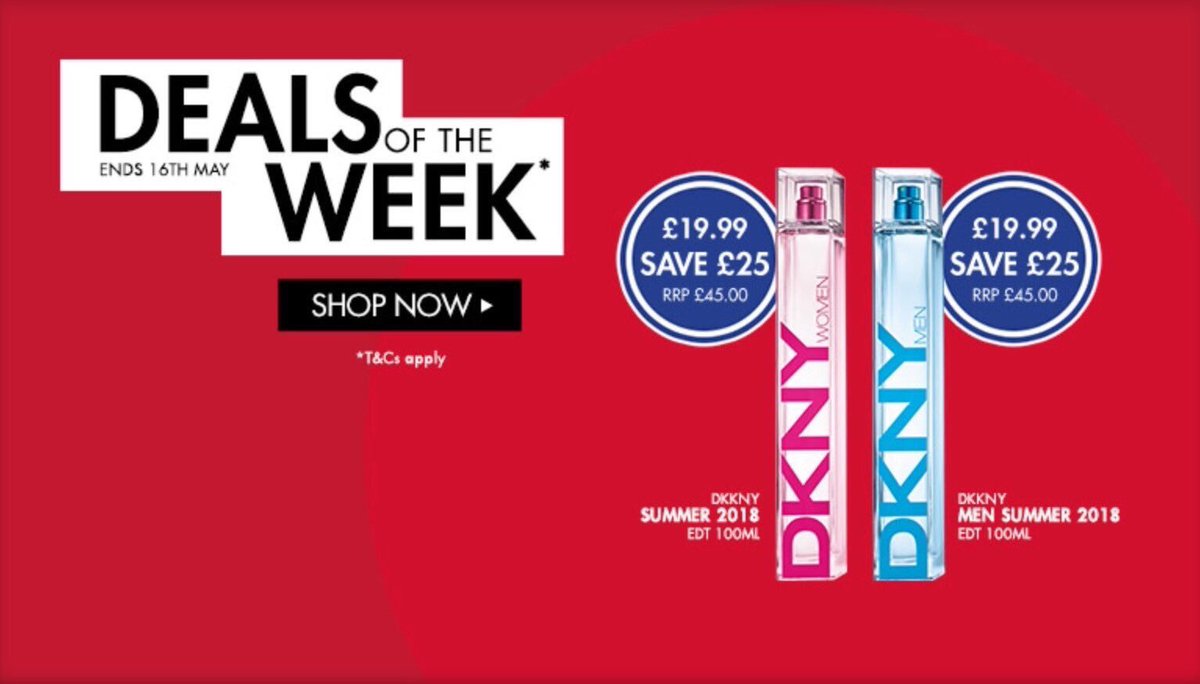 TPSHarlow286's tweet photo. NEW Deals of the week! Beautiful DKNY summer fragrances for ladies AND men! Don’t miss out😍💖💙 https://t.co/1G6J6DKYsV