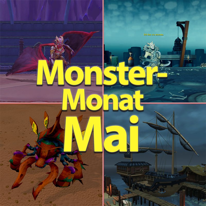 In wenigen Stunden beginnt das zweite Event des Monster-Monats Mai! Heute bekämpfen wir um 18 Uhr dt. Zeit den Kalphiten-König.

Alle weiteren Infos hier: services.runescape.com/m=forum_de/l=1…