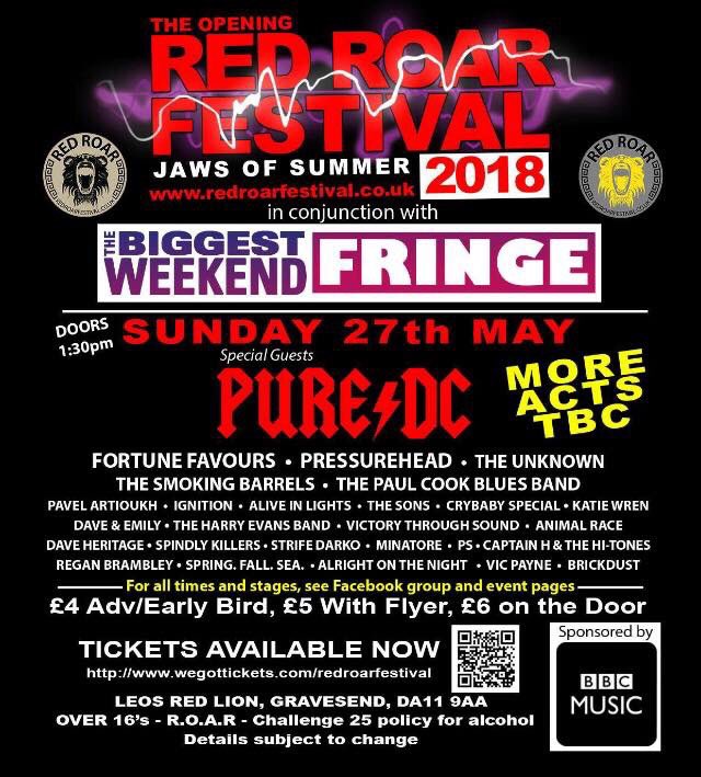 Can’t wait to play this one! 27.5.18 <a href="/RedRoarr/">RedRoarr</a> <a href="/BBCBigWeekendUK/">The BBC Big Weekend</a> @bbcmusic <a href="/BBC6Music/">BBC Radio 6 Music</a> <a href="/bbcintroducing/">BBC Music Introducing</a> <a href="/radiokentfm/">radiokent</a>