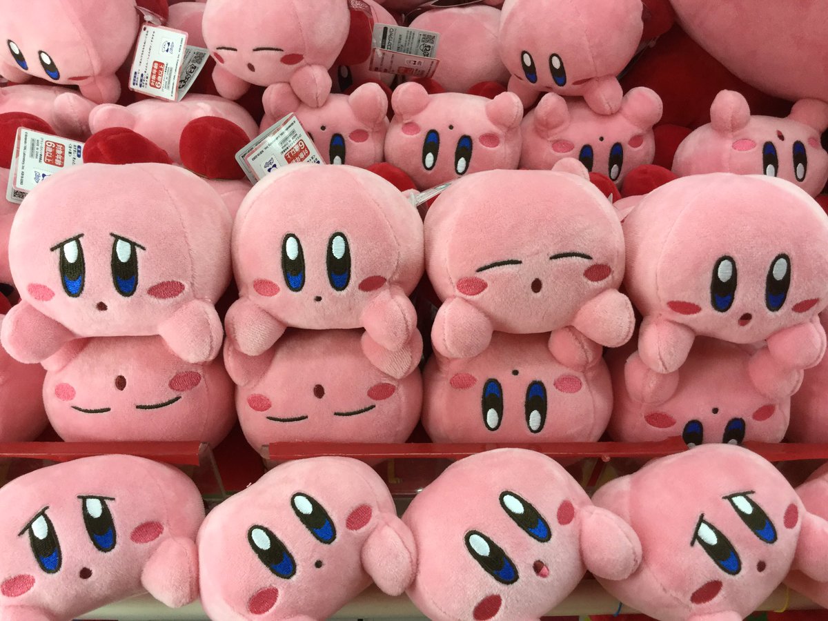 タイトーｆステーションオークワ南紀店 V Twitter プライズ 星のカービィ つまんでもちもちぬいぐるみ 入荷しました O 手のひらサイズの可愛いカービィがもちもちのマスコットで登場 表情豊かな全4種類です 是非getして下さい O