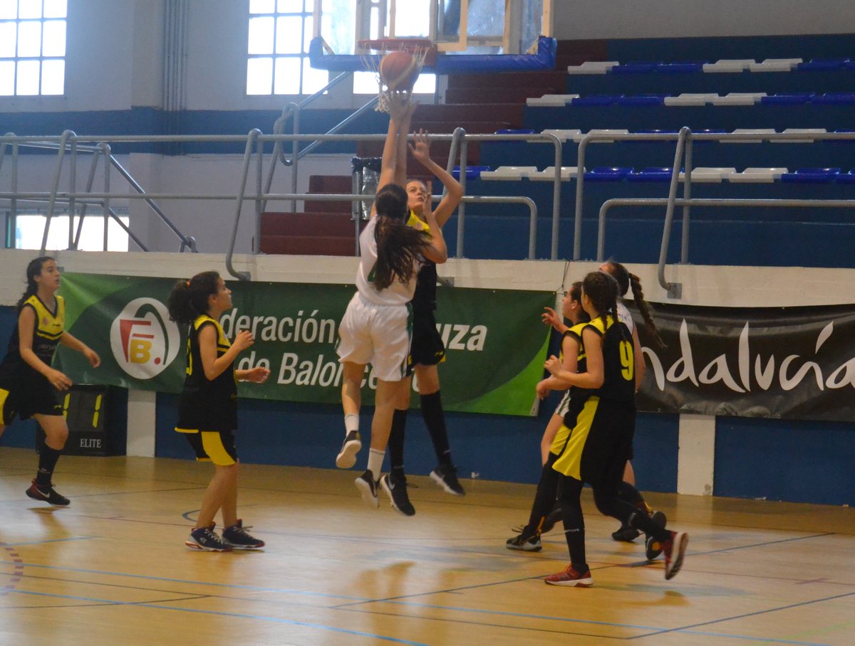FAB_Andaluza's tweet photo. #CADEBAIF2018 ⛹️♀️
✅ 3ª Jornada. Grupo D
🏀 @CanteraUnicajaC - @UBBAILEN
⏱ Final: 73 - 23
@FAB_Malaga @FABJaen https://t.co/zNU5wLGalj