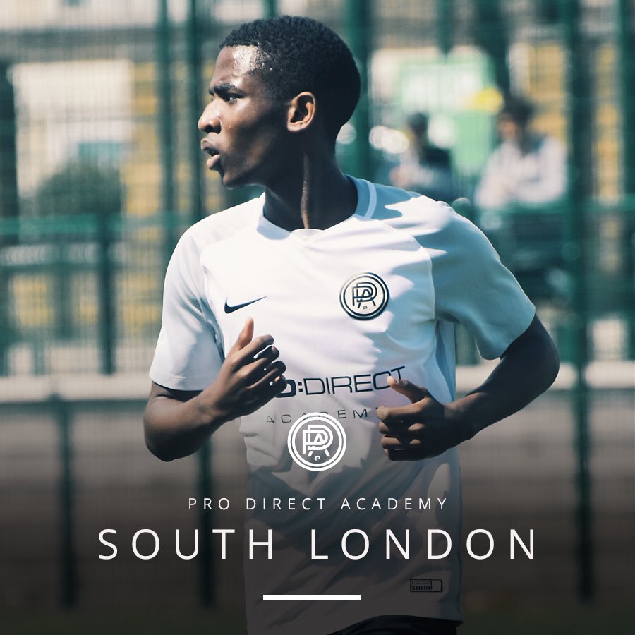 SOUTH LONDON - NEW TRIALS!
Top ballers required 16-18 Years. Thursday 31st MAY 4-6pm
Greenwich University. Email: info@prodirectacademy.com