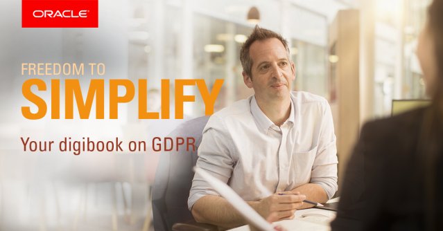 AmoghPatil08's tweet photo. GDPR knocks at the door. Let this digibook show you why it's an opportunity, not a threat: #GDPR #Security #Oracle https://t.co/cKVoAGbapG https://t.co/TyrzvK23mC