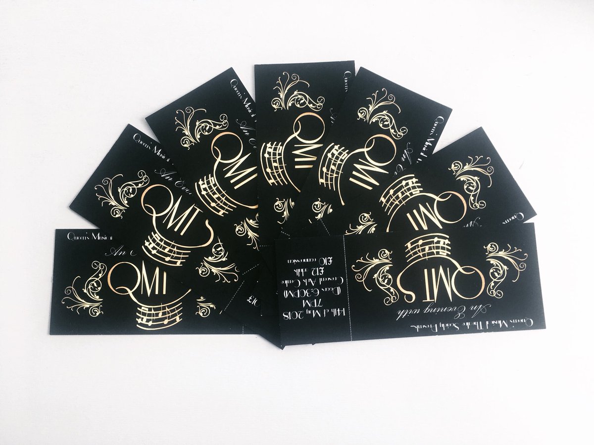 qubmtsoc's tweet photo. We’ll be selling tickets for our concert in the Student’s Union starting at 12 today. £12 adult prices &amp; £10 concession 🎶
We will also be selling tickets for our formal’s after party for £5 for those who can’t make it to the dinner itself but want to join us in Filthies after 🍻 https://t.co/8GuA7Xia4x