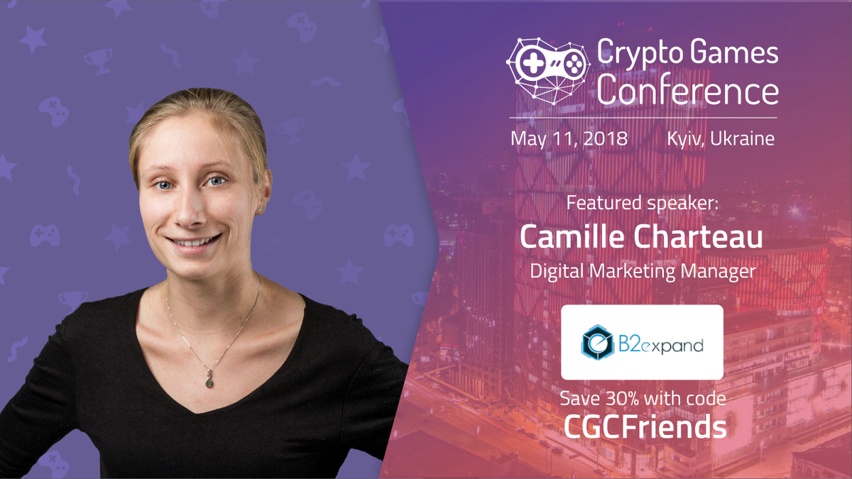 VictorBouin's tweet photo. Tomorrow, Camille Charteau, #DigitalMarketing Manager at B2Expand will share Golden Rules to design a relevant #UserExperience for crypto gamers at the crypto game conference in #Kiev
Meet her there👉https://t.co/GJOZGNuRiR

#blockchain #game #Beyondt… https://t.co/6FBDpgEtub