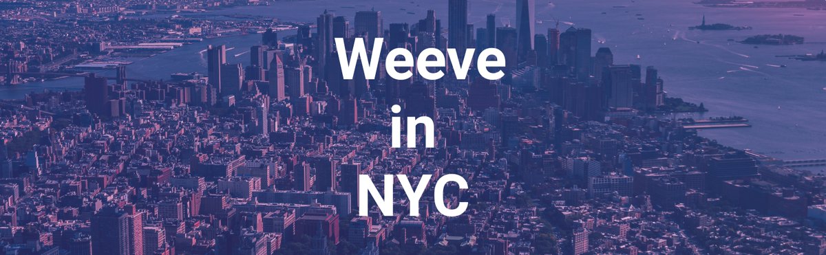 weeveiot's tweet photo. Don't miss out on the Weeve team at NYC Blockchain week. Full list of events here: https://t.co/gmu2CraUBM #BlockchainWeek #EtherealSummit #ConsensusSummit #NYC https://t.co/C6uXds3FVz