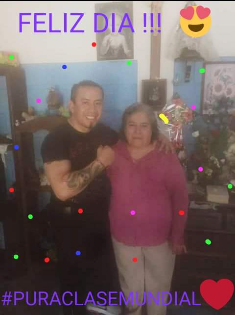 bludholpin893's tweet photo. Hoy en este dia queremos felicitar a la ruda mas ruda !! La mamy del rudo @tirantesjr #asiiinomasss que hoy y siempre pase un dia increible en compañía de todos sus amados hijos FELIZ DIA DE LAS MAMIS #PURACLASEMUNDIAL bendiciónes !! #RUDAVIP https://t.co/xlBZpIiPRN