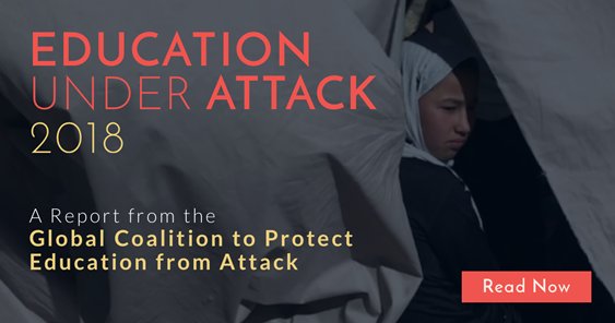 GCPEAtweets's tweet photo. University students and staff were killed, abducted, threatened, or had their demonstrations violently repressed in more than 28 countries from 2013-2017, according to new research by GCPEA. #EducationUnderAttack
Find out more: https://t.co/aeMWMxBqOV https://t.co/e9mkP968uu
