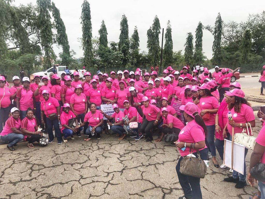 etemi's tweet image. Women4women march inAbuja #deltachapter #deltastrong #women4women #StrongerTogether