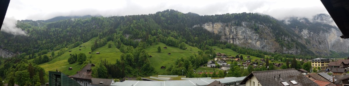 cptphenix's tweet image. I will miss being at #GeoPythonConf, but not as much now that I&apos;m here in Lauterbrunnan