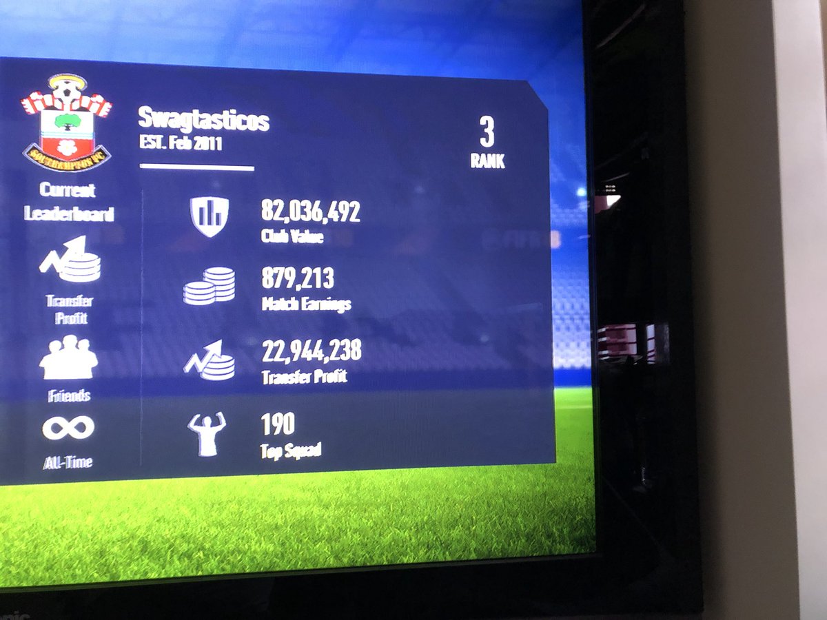 FuSwaggers's tweet photo. Current yearly transfer profit 💪🏻 had a great year of investing despite minimal effort

#fifa #fifaultimateteam #fut #fut18 #makecoins #fifacoins https://t.co/YSo0leLfMY