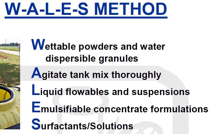 Tank mixing according to your product’s formulation can help ensure that every product you’re adding is compatible, and mix, apply and perform correctly #Plant18